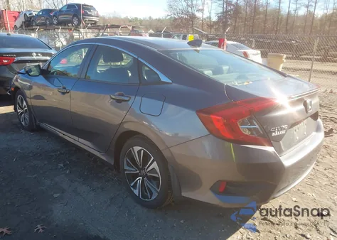 2018 Honda Civic Ex-L z USA, uszkodzony, nr VIN JHMFC1F76JX032499